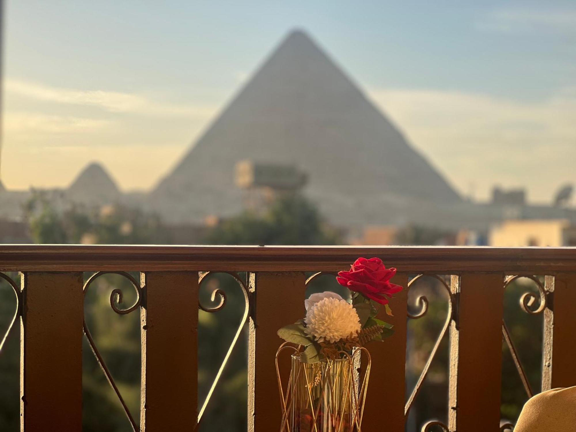 Flower Pyramids Inn Kafret el-Gabal Extérieur photo