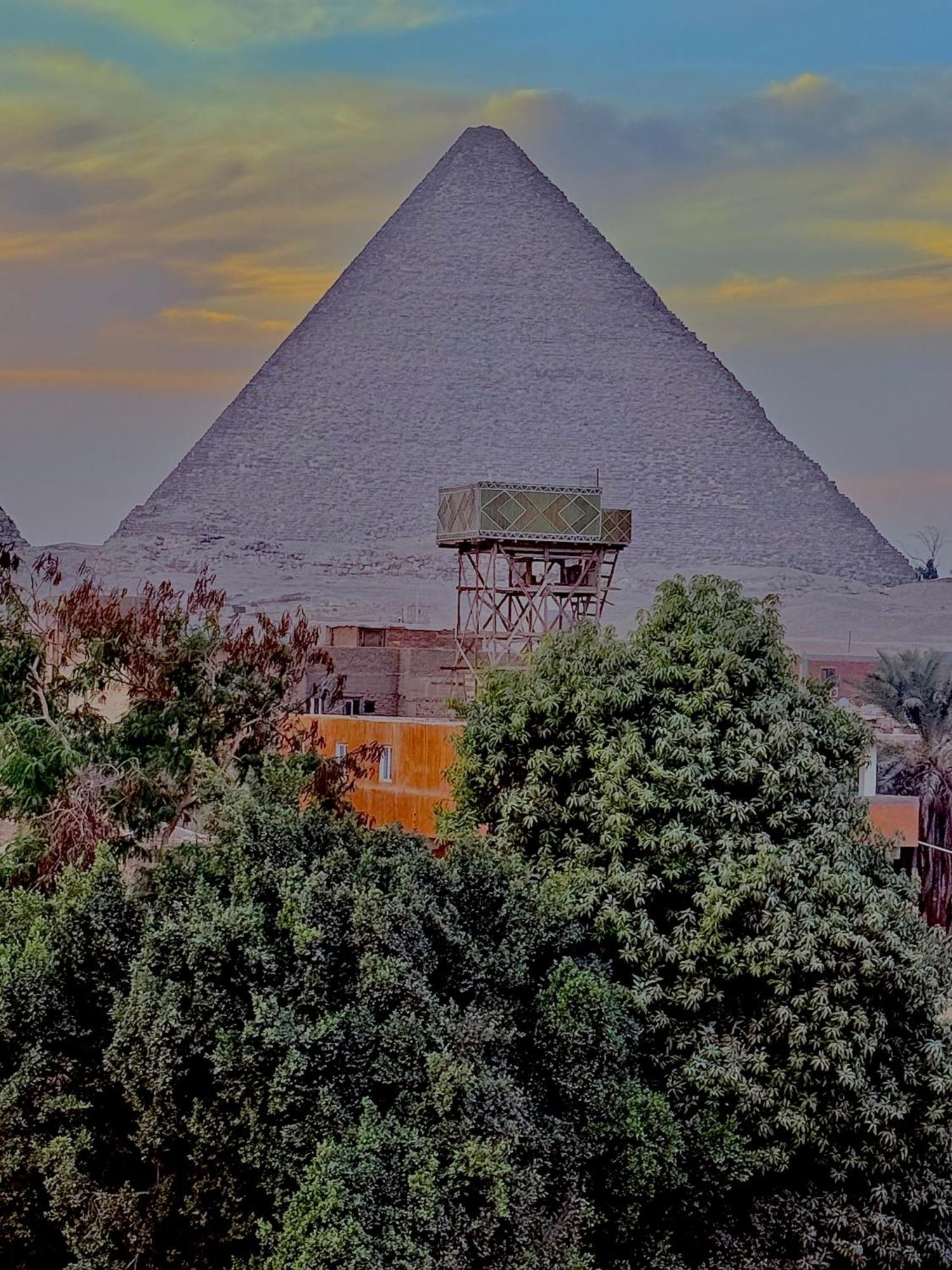 Flower Pyramids Inn Kafret el-Gabal Extérieur photo