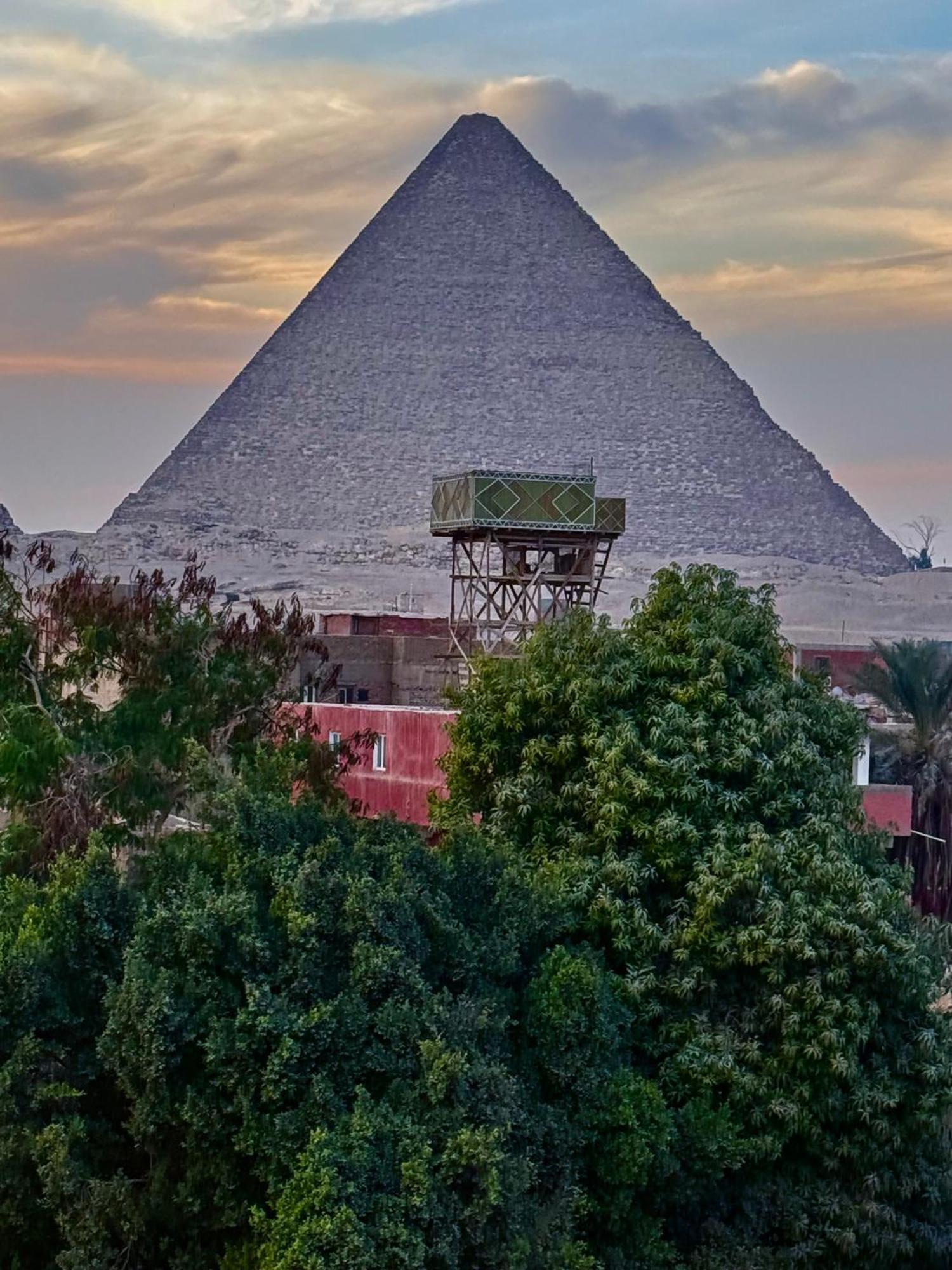 Flower Pyramids Inn Kafret el-Gabal Extérieur photo