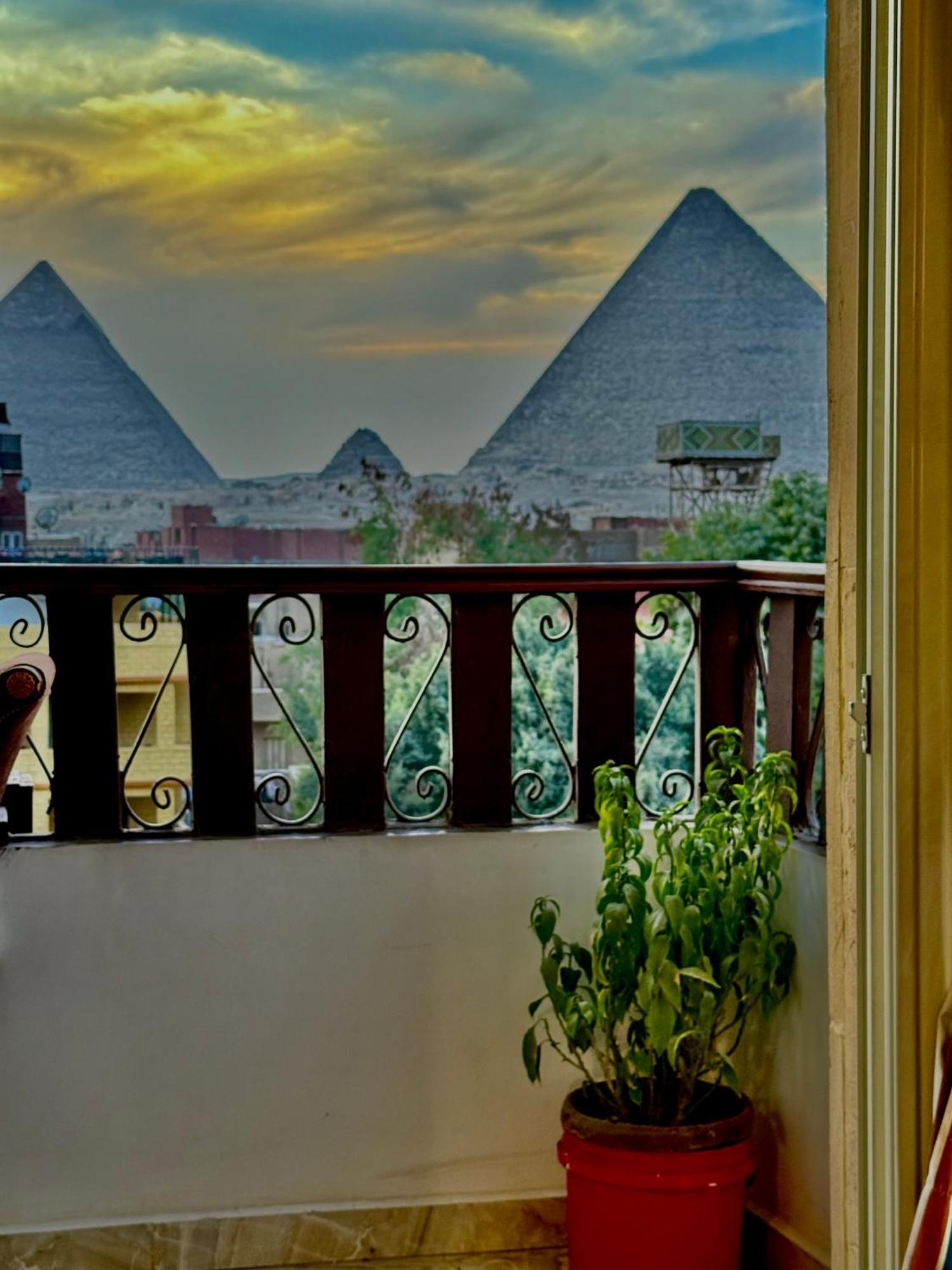 Flower Pyramids Inn Kafret el-Gabal Extérieur photo